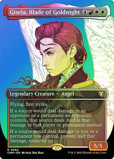 Gisela, Blade of Goldnight (cmm) / Borderless / Foil