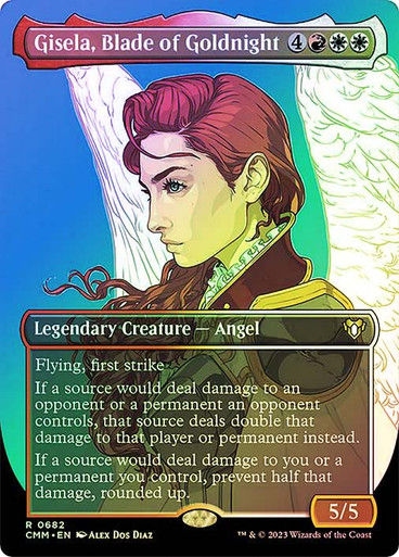 Gisela, Blade of Goldnight (cmm) / Borderless / Foil