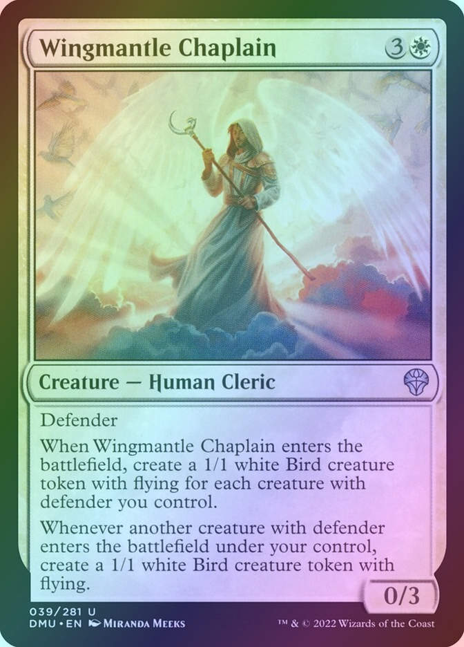 Wingmantle Chaplain (DMU) (39) / Foil