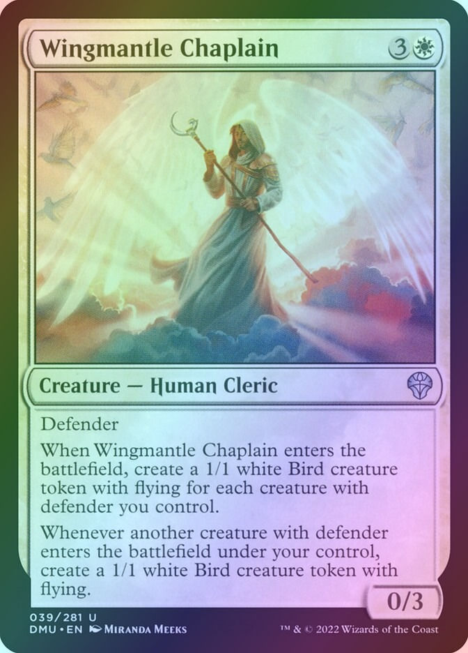 Wingmantle Chaplain (DMU) (39) / Foil