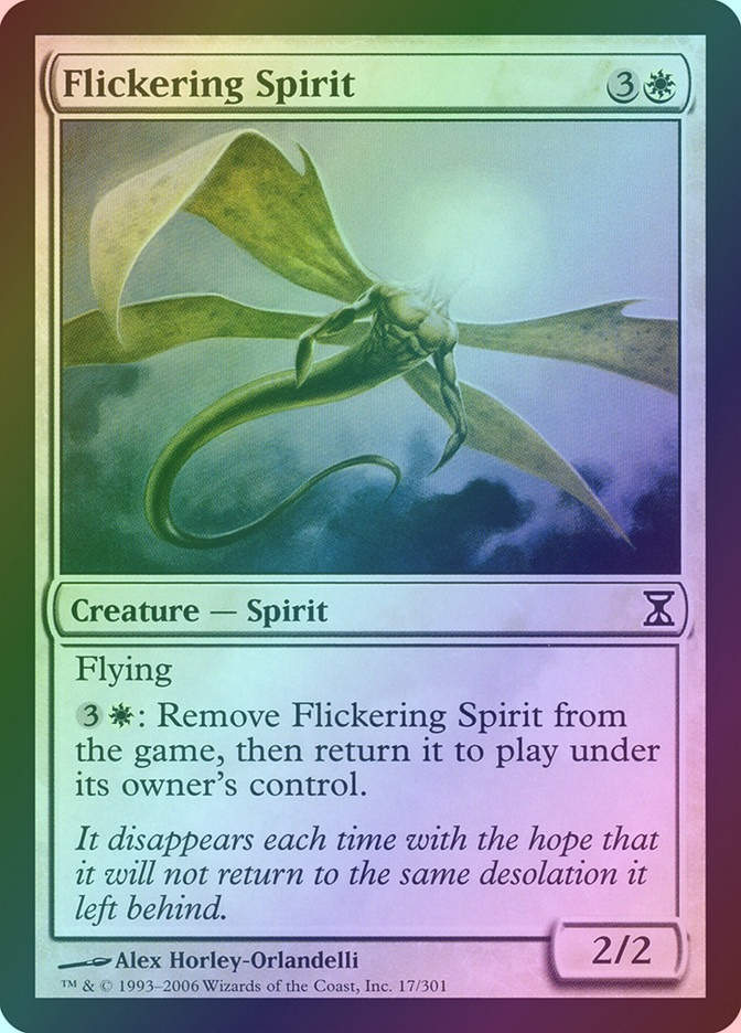 Flickering Spirit (TSP) (17) / Foil