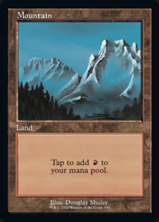 Mountain (30a_590) / Retro Frame