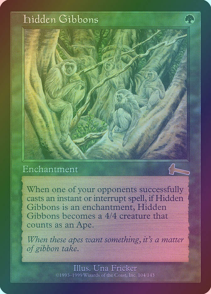 Hidden Gibbons (ULG) (104) / Foil