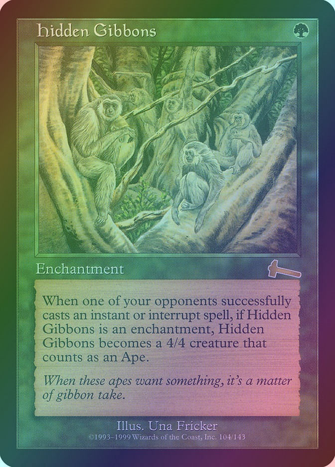 Hidden Gibbons (ULG) (104) / Foil