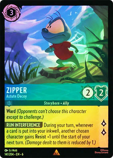 Zipper - Astute Decoy (LOR_AZU) / Foil