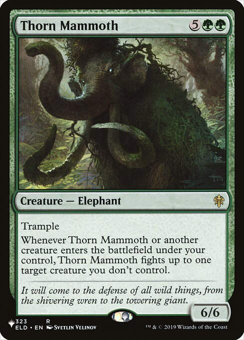 Thorn Mammoth (PLST) (ELD-323)