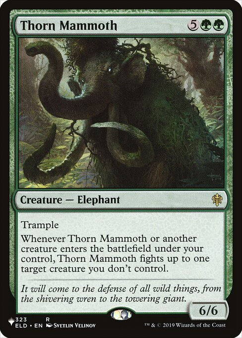 Thorn Mammoth (PLST) (ELD-323)