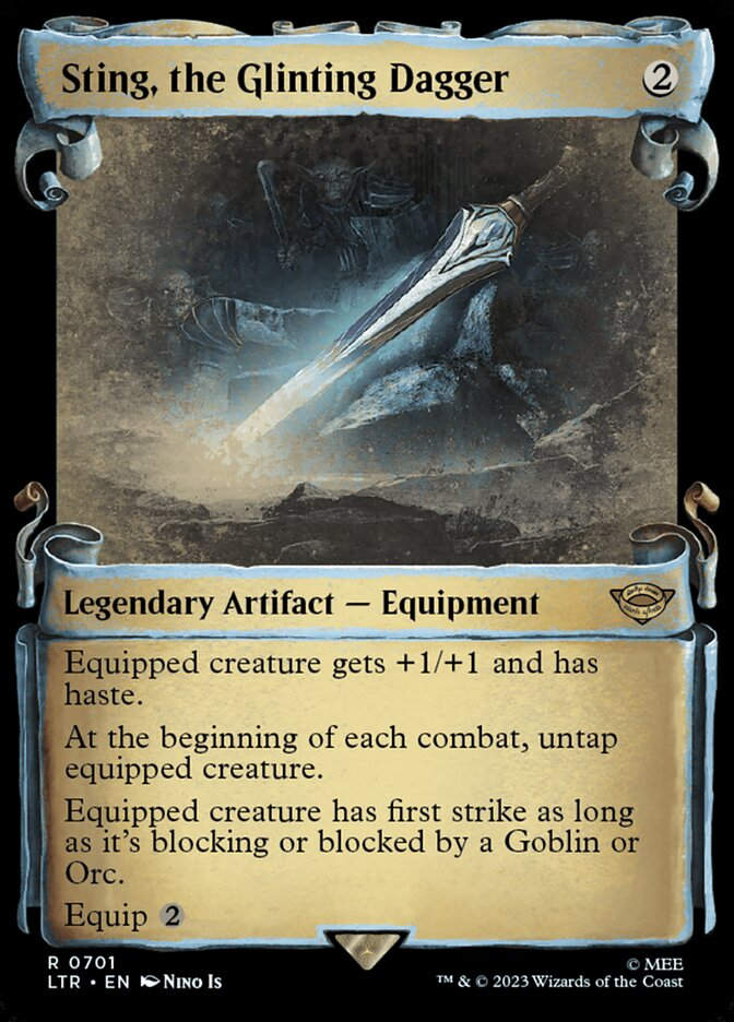 Sting, the Glinting Dagger (LTR) (701) / Showcase