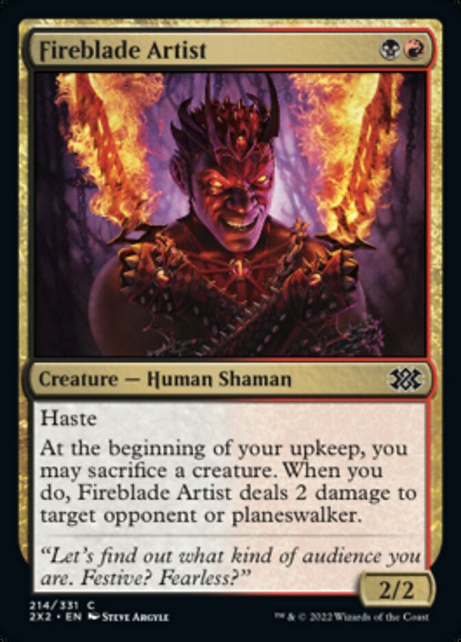 Fireblade Artist (2X2)