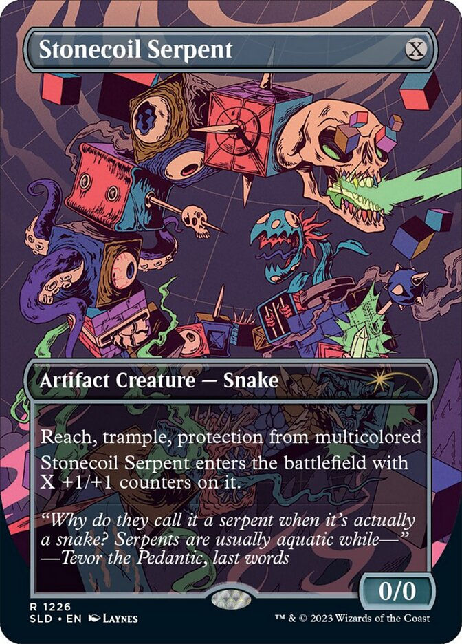 Stonecoil Serpent (SLD) (1226) / Borderless