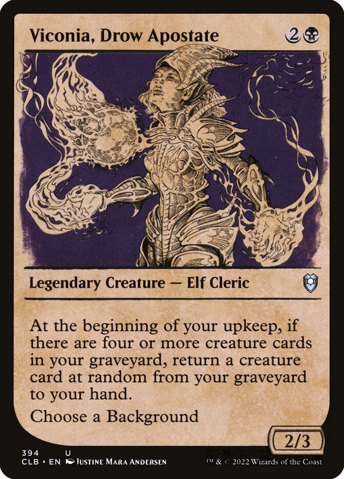 Viconia, Drow Apostate (CLB) (394) / Showcase