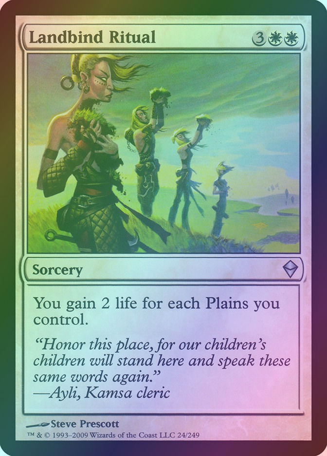 Landbind Ritual (ZEN) (24) / Foil