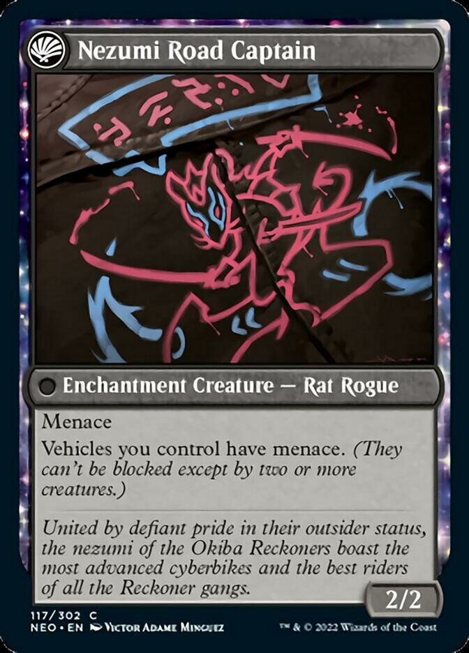 Okiba Reckoner Raid // Nezumi Road Captain (NEO) — cara 2 de 2