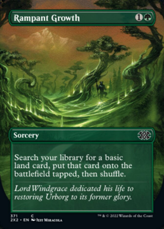 Rampant Growth (2X2) / Borderless