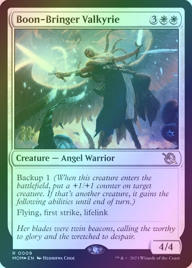 Boon-Bringer Valkyrie (PMOM) (9s) / Foil
