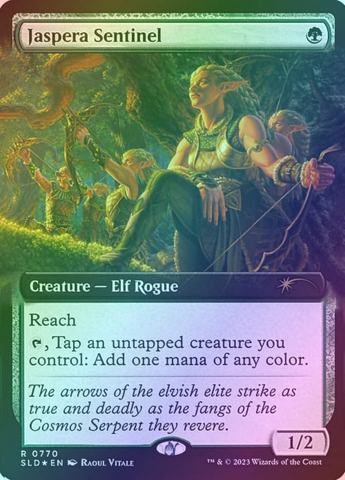 Jaspera Sentinel (SLD) (770) / Extended Art / Foil