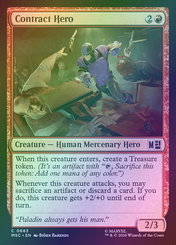 Contract Hero (MSC) (683) / Foil