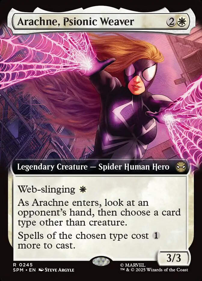 Arachne, Psionic Weaver (SPM) (245) / Extended Art