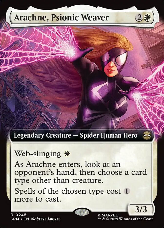 Arachne, Psionic Weaver (SPM) (245) / Extended Art
