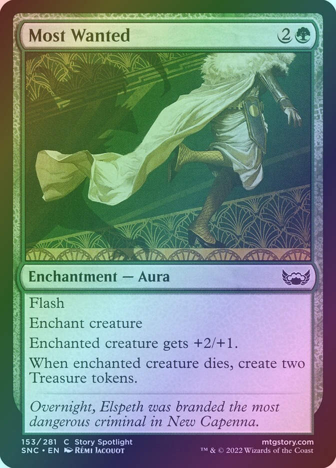 Most Wanted (SNC) (153) / Foil