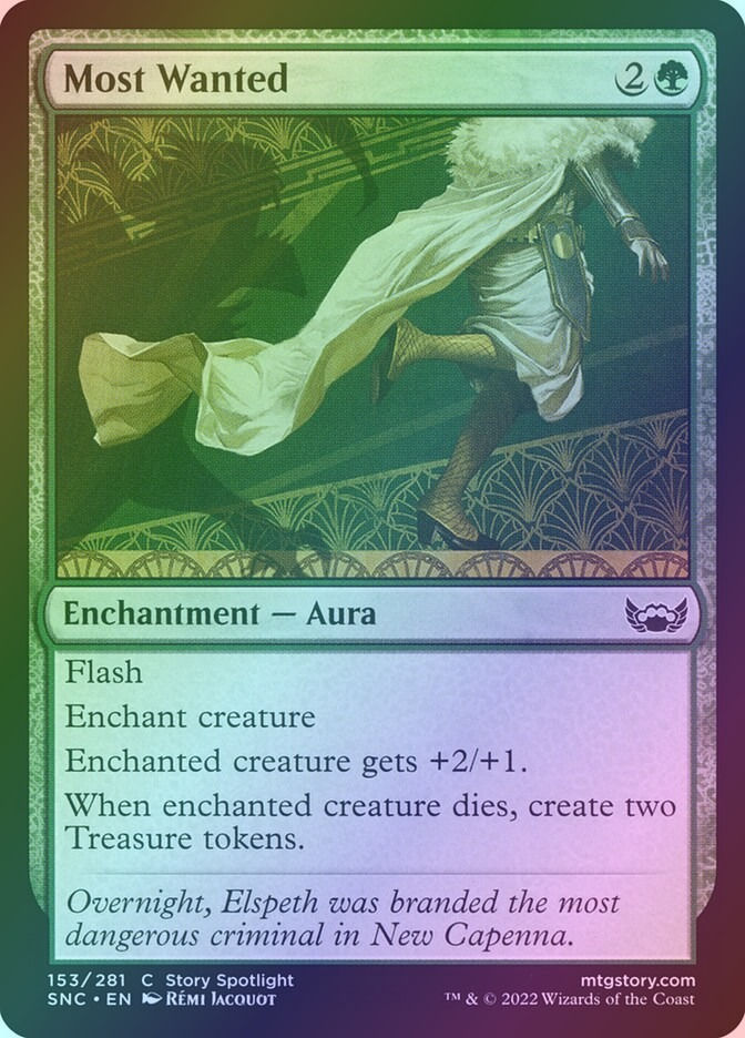Most Wanted (SNC) (153) / Foil