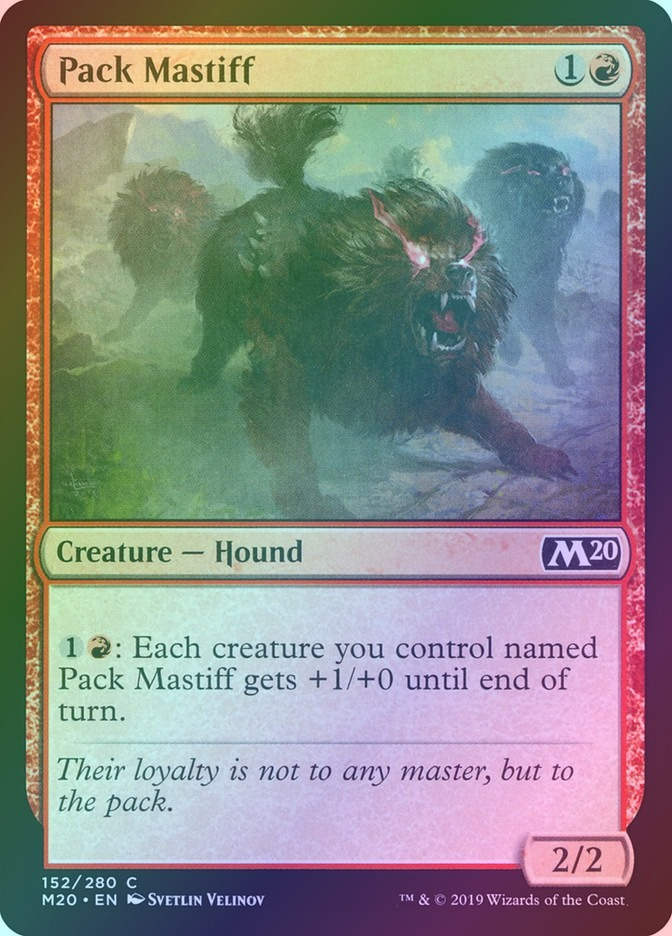 Pack Mastiff (M20) (152) / Foil