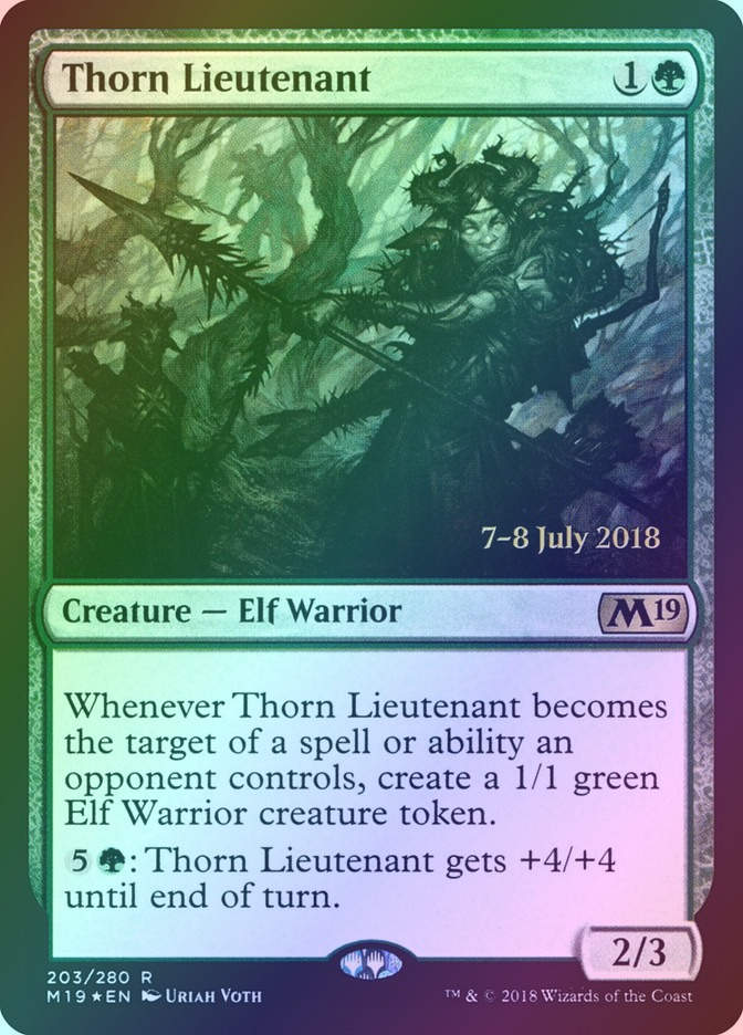 Thorn Lieutenant (PM19) (203s) / Foil