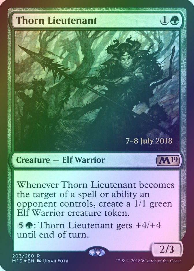 Thorn Lieutenant (PM19) (203s) / Foil