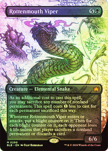 Rottenmouth Viper (blb) (290) / Borderless Foil