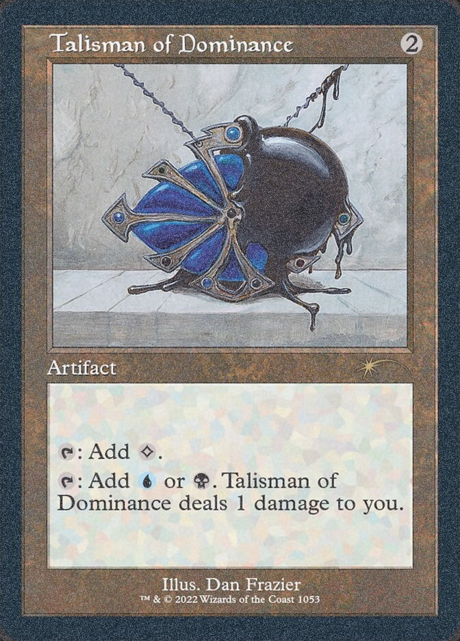 Talisman of Dominance (SLD) (1053) / Foil Etched