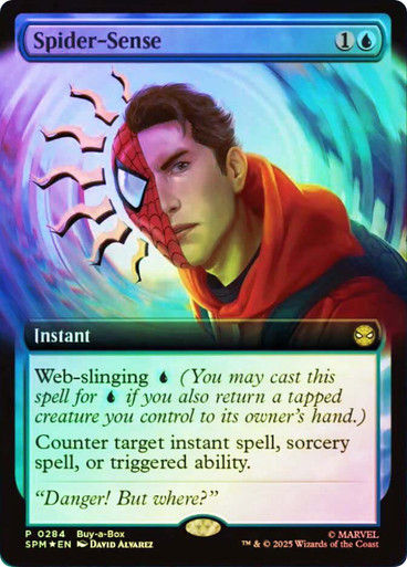 Spider-Sense (SPM) (284) / Extended Art / Foil