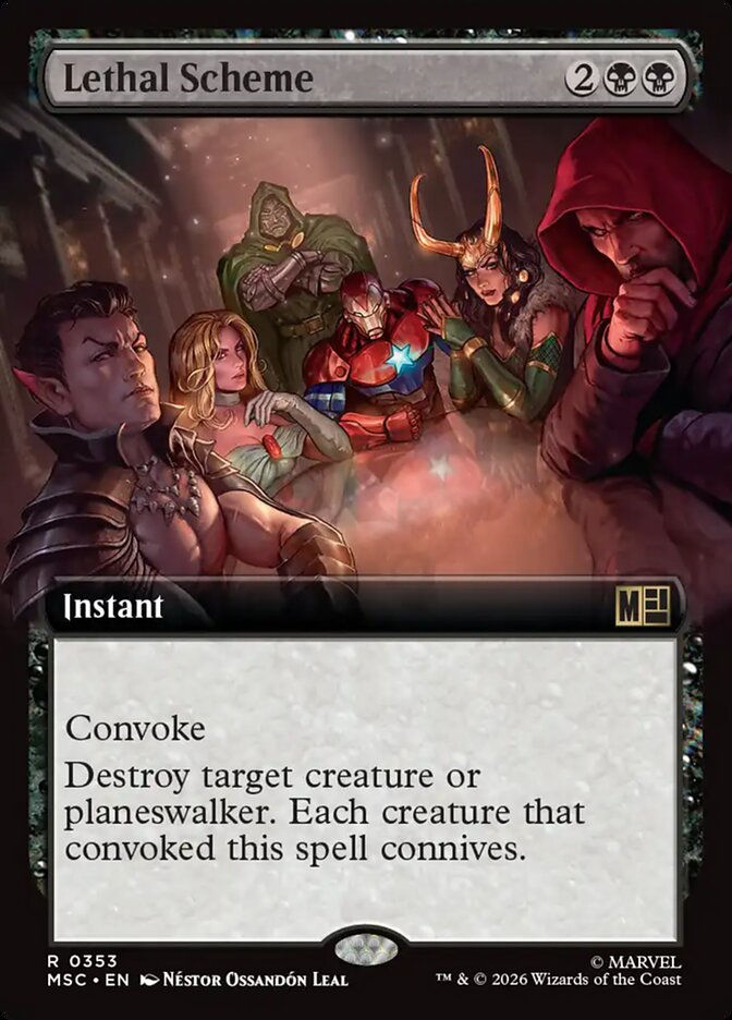Lethal Scheme (MSC) (353) / Extended Art