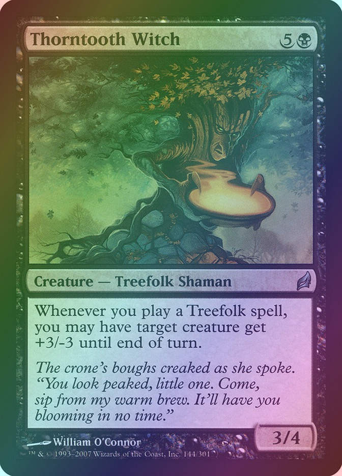 Thorntooth Witch (LRW) (144) / Foil