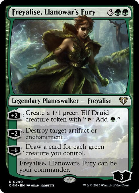 Freyalise, Llanowar's Fury (cmm)