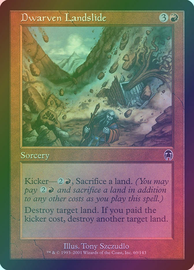 Dwarven Landslide (APC) (60) / Foil