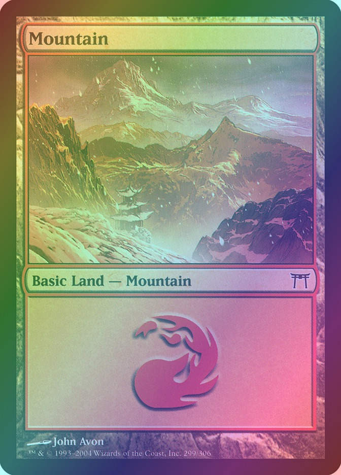 Mountain (CHK) (299) / Foil
