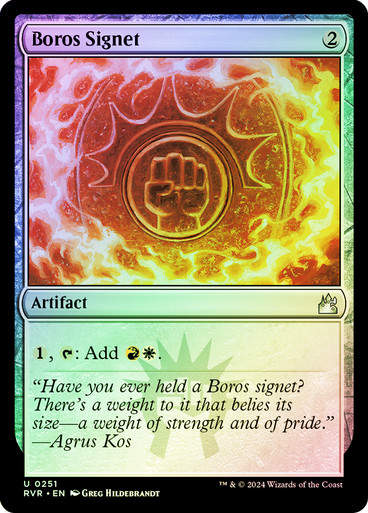 Boros Signet (rvr) (251) / Foil
