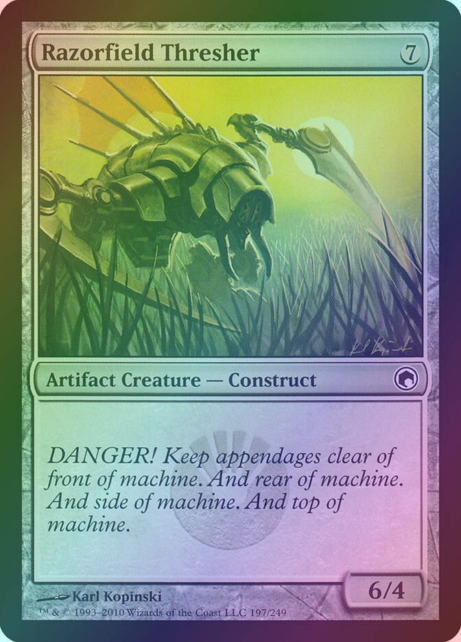 Razorfield Thresher (SOM) (197) / Foil