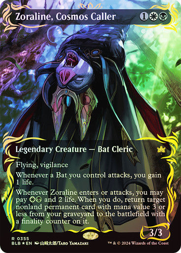 Zoraline, Cosmos Caller (blb) (355) / Raised Foil
