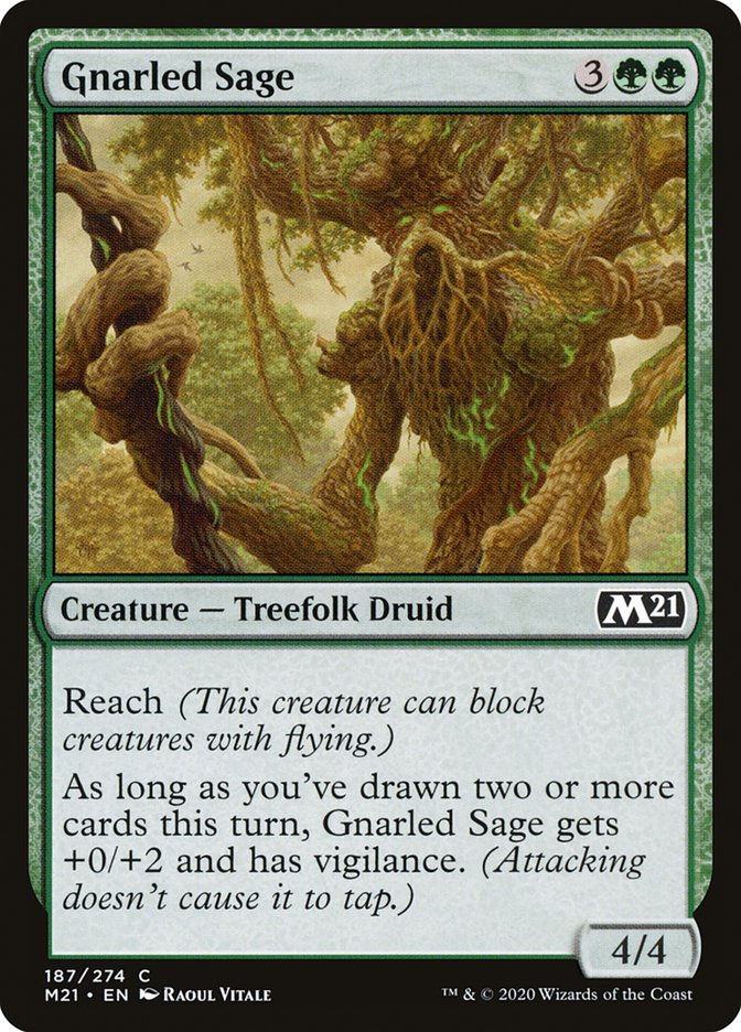 Gnarled Sage (M21) (187)