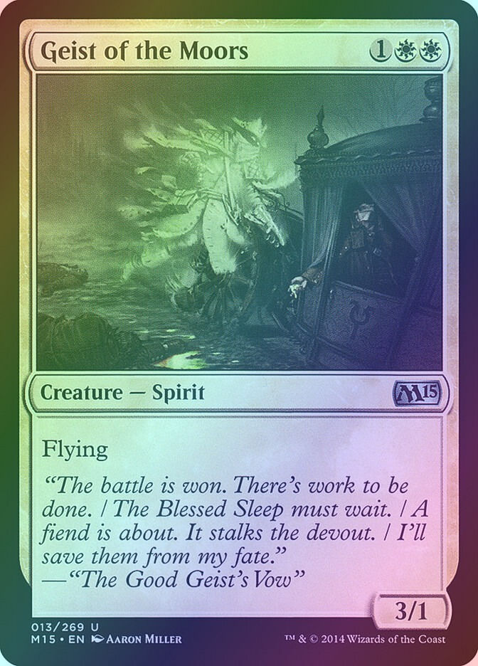 Geist of the Moors (M15) (13) / Foil