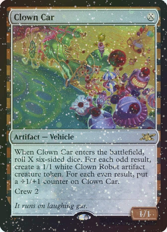 Clown Car (UNF) (472) / Galaxy Foil