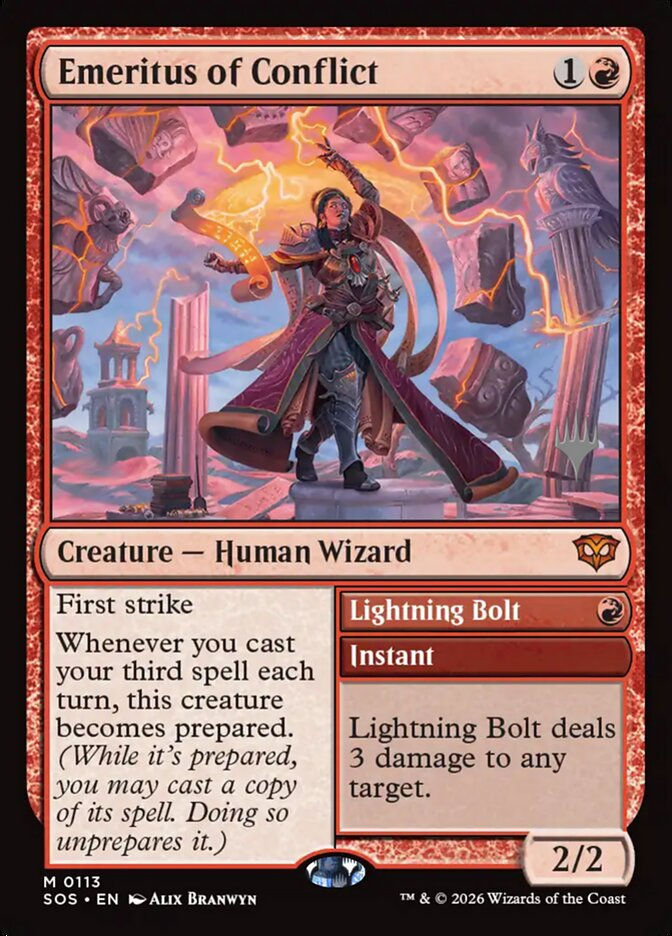 Emeritus of Conflict // Lightning Bolt (PSOS) (113p)