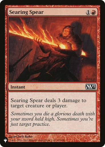 Searing Spear (PLST) (M13-147)