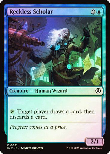 Reckless Scholar (INR) (81) / Foil