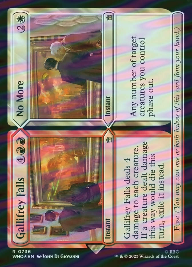 Gallifrey Falls // No More (WHO) (736) / Surge Foil