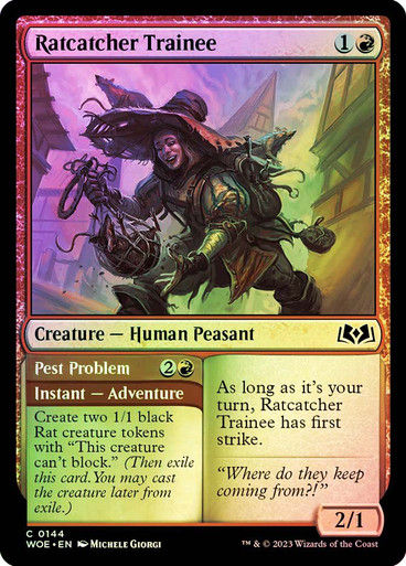 Ratcatcher Trainee // Pest Problem (woe) / Foil
