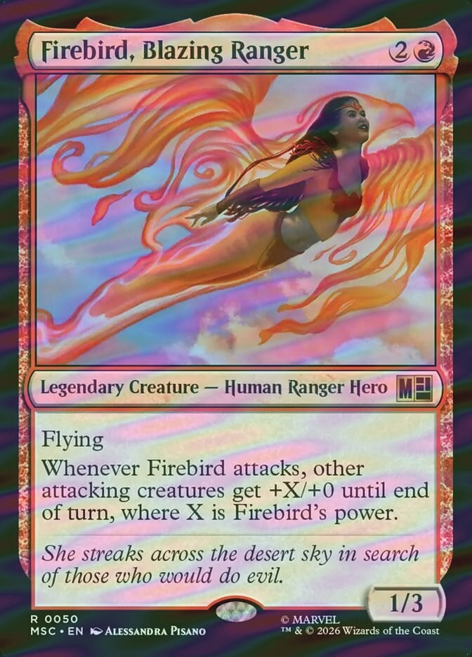 Firebird, Blazing Ranger (MSC) (50) / Surge Foil