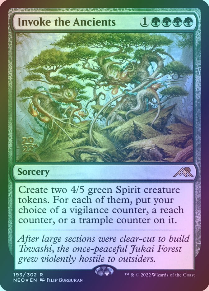 Invoke the Ancients (PNEO) (193s) / Foil