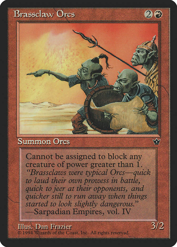 Brassclaw Orcs (fem)